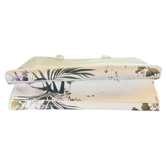 Ted Baker Cream Floral Tote Bag - Picture 4 of 5